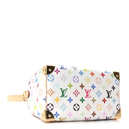 LV X TM Monogram Multicolor Speedy Bandouliere 25 White