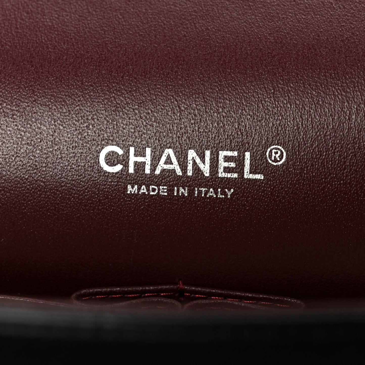 Lambskin Quilted Maxi Double Flap Black