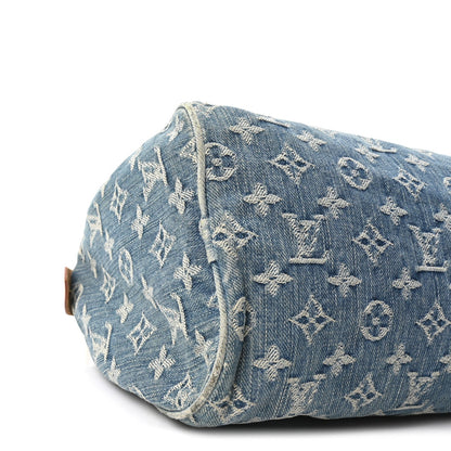 Monogram Denim Neo Speedy Blue