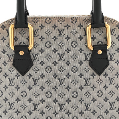 Mini Monogram Alma Haut Tote Blue