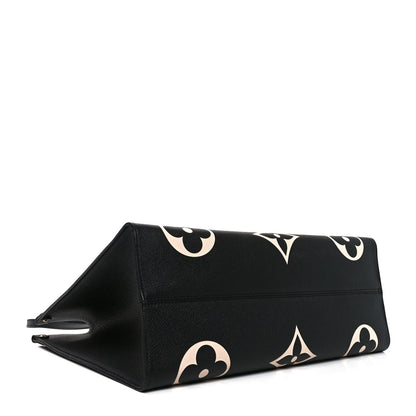 Empreinte Monogram Giant Onthego GM Black Beige