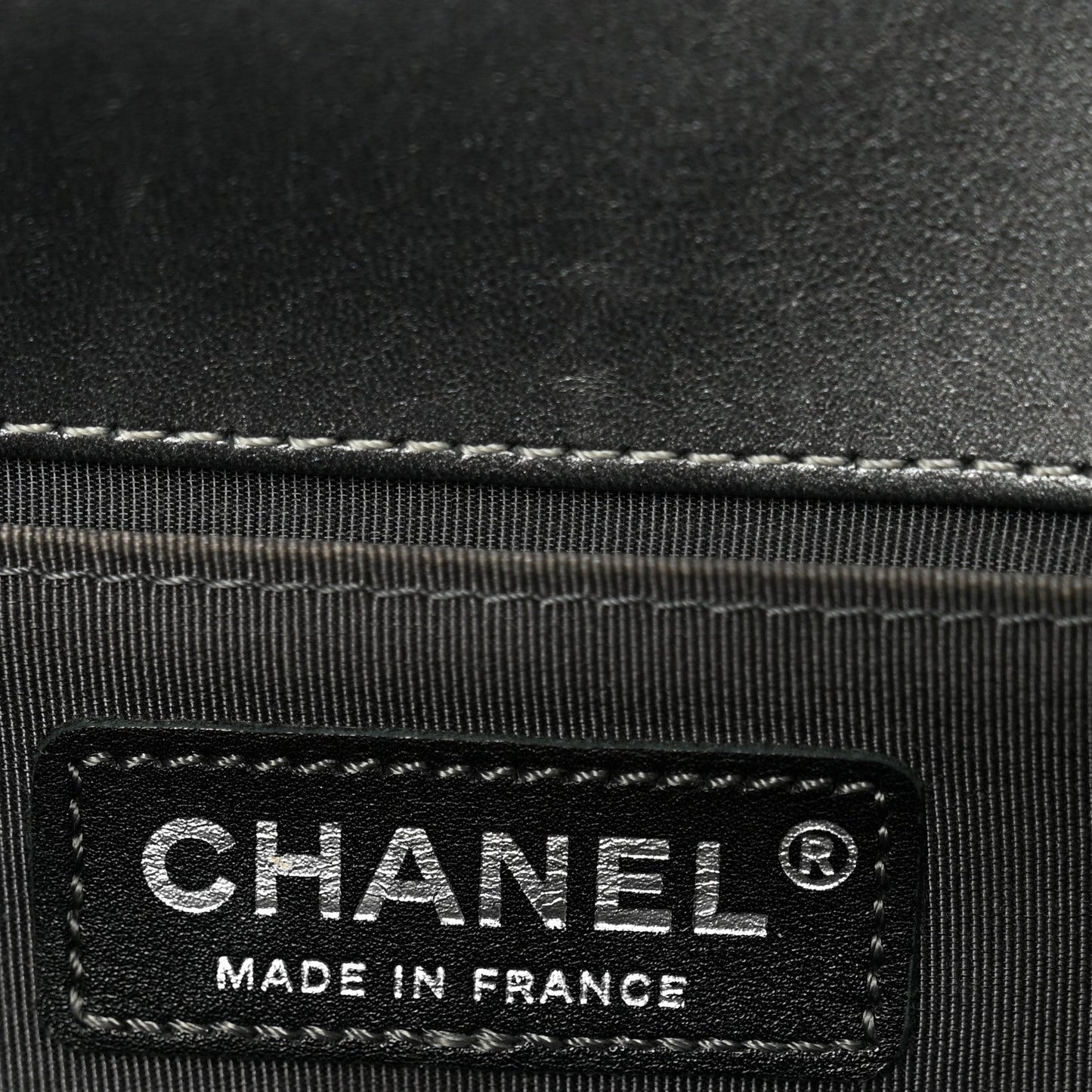 Tweed Metallic Lambskin Medium Boy Flap Silver