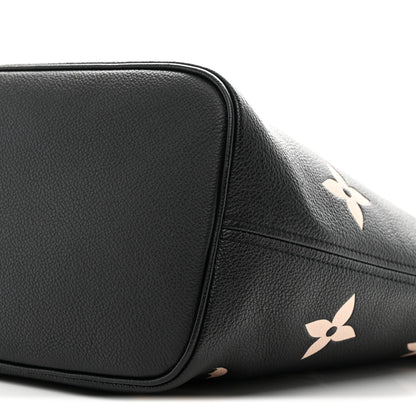 Empreinte Monogram Giant Neverfull MM Black Beige