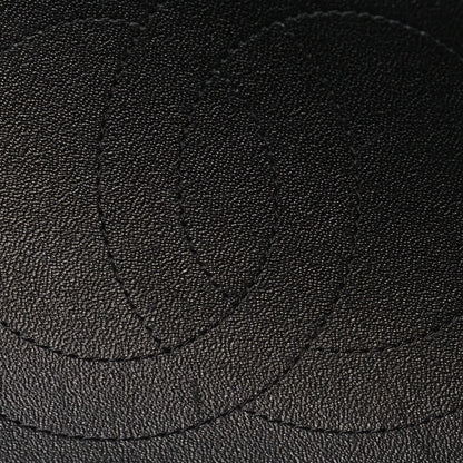 Lambskin Quilted Jumbo Double Flap So Black
