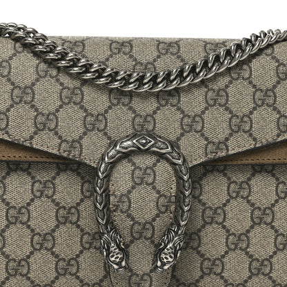 GG Supreme Monogram Small Dionysus Shoulder Bag Taupe