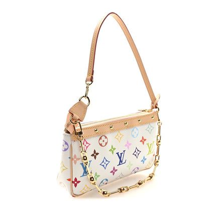 LV X TM Monogram Multicolor Pochette Accessories White
