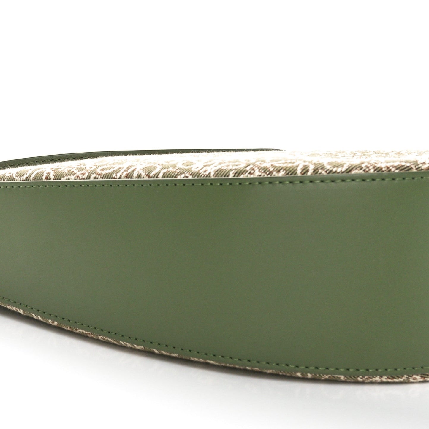 Jacquard Anagram Calfskin Luna Bag Avocado