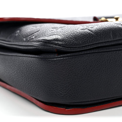 Empreinte Pochette Metis Marine Rouge