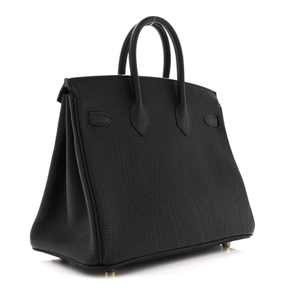 Togo Birkin 25 Black