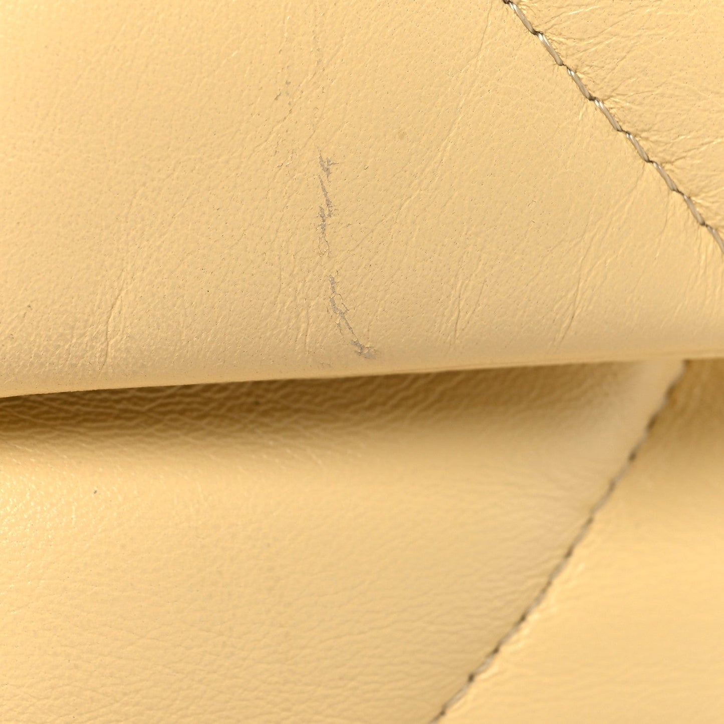 Lambskin Quilted Medium Chanel 19 Flap Yellow