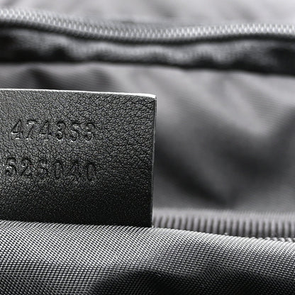 GG Supreme Monogram Gran Turismo Suitcase Black Grey