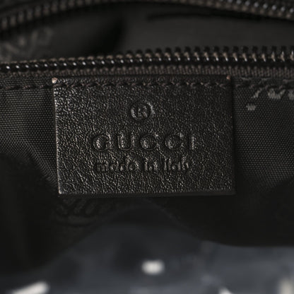 Guccissima Medium Flap Messenger Bag Chocolate