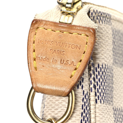 Damier Azur Mini Pochette Accessories
