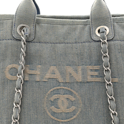 Denim Medium Deauville Tote Light Blue