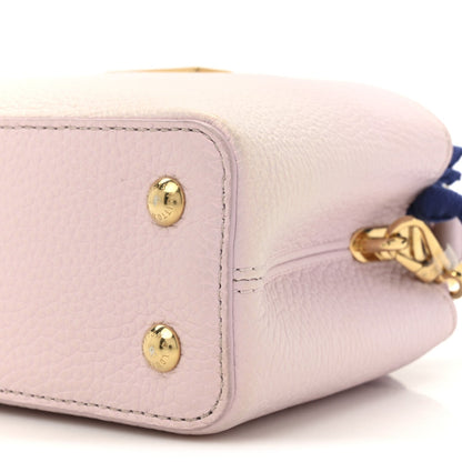 Taurillon LV Ski Capucines Mini Pearly Lilac