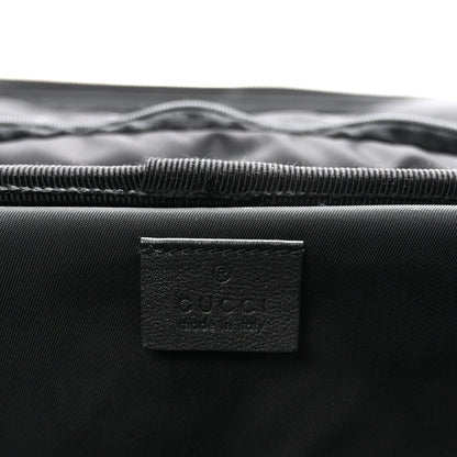 GG Supreme Monogram Gran Turismo Suitcase Black Grey