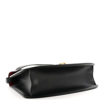 Sleek Calfskin The Sofia 10 Crossbody Black