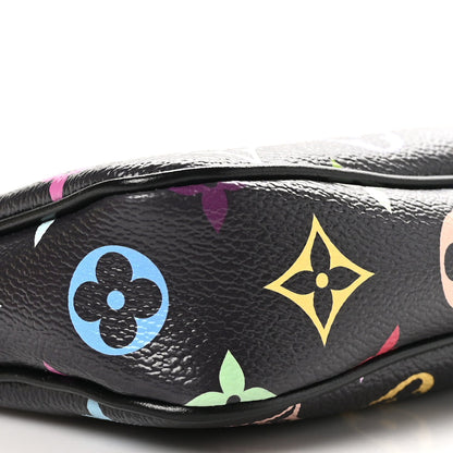 LV X TM Monogram Multicolor Pochette Accessories Black
