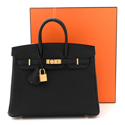 Togo Birkin 25 Black