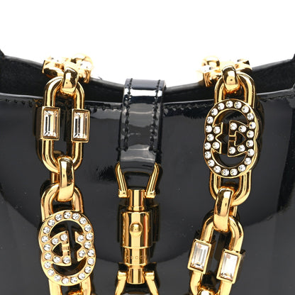 Patent Mini Jackie 1961 Crystal Hobo Black