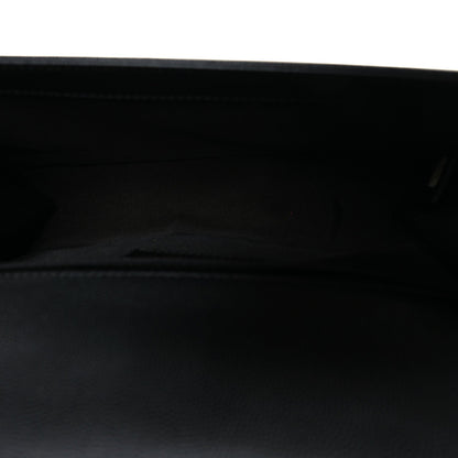Caviar Quilted Medium Boy Flap Black