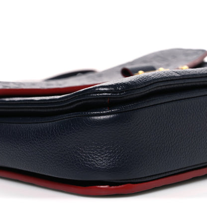 Empreinte Pochette Metis Marine Rouge