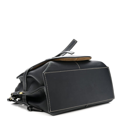 Calfskin Gate Tote Midnight Blue