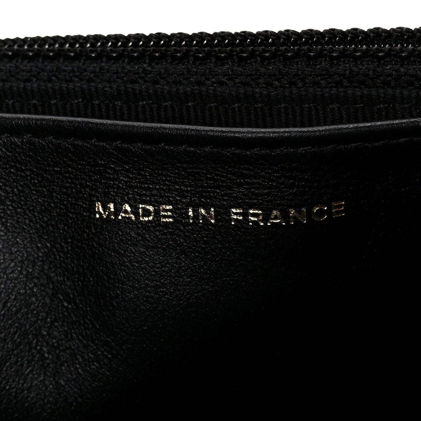 Caviar Quilted Boy Wallet On Chain WOC Black